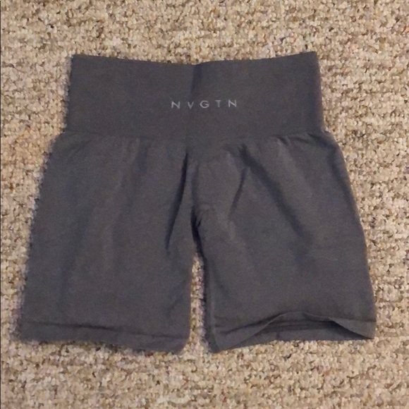NVGTN grey pro shorts - Picture 2 of 2